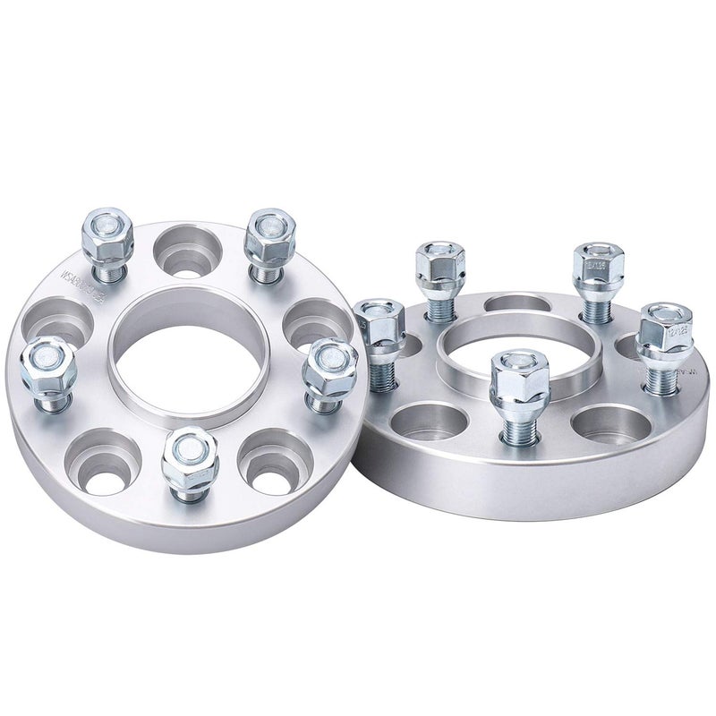 IRONTEK فواصل عجلات IRONTEK 5x114.3mm تناسب نيسان إنفينيتي (M12x1.25، 66.1 بوصة مركز العجلة) لنيسان 370Z، 350Z، 300ZX، ماكسيما، سنترا؛ لإنفينيتي FX35، FX45، FX50، G35، G37، I30، M45 5x4.5 فواصل عجلات - Image 1
